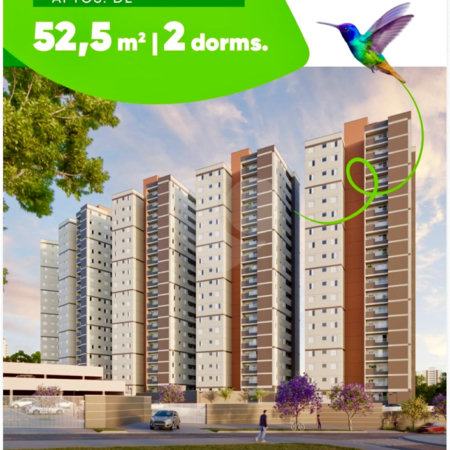 Apartamento à venda com 2 quartos em Vila Rica, Sorocaba, SP