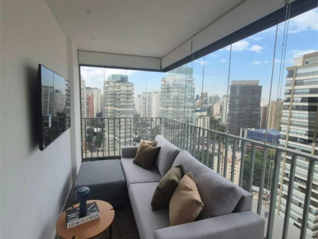 Apartamento para alugar com 1 suíte em Vila Nova Conceição, São Paulo, SP