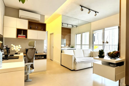 Apartamento à venda com 2 quartos, sendo 1 suíte, em Brooklin, São Paulo, SP