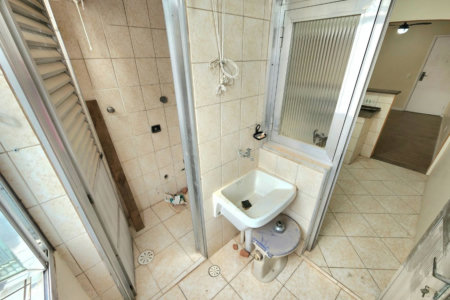 Apartamento próximo da praia com 1 dormitório, 2 banheiros à venda, 55 m² por R$ 420.000 - Pompéia - Santos/SP