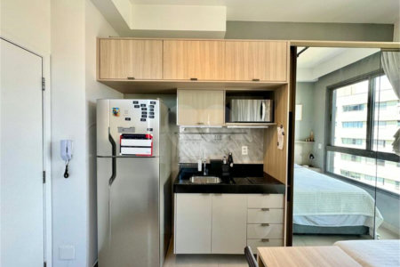 Apartamento para alugar com 1 suíte em Vila Olímpia, São Paulo, SP