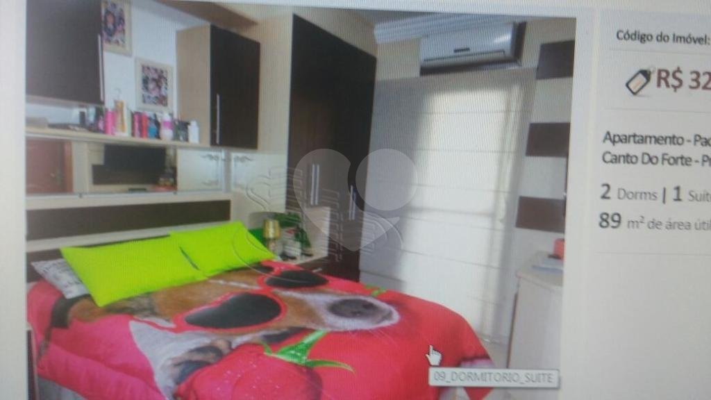 Apartamento à venda com 2 quartos, sendo 1 suíte, em Canto do Forte, Praia Grande, SP