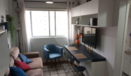 Apartamento à venda com 1 quarto em Vila Buarque, São Paulo, SP