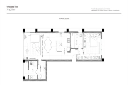 Apartamento à venda com 1 suíte em Jardim das Bandeiras, São Paulo, SP