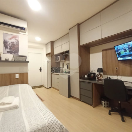 Apartamento à venda ou para alugar com 1 quarto em Pinheiros, São Paulo, SP