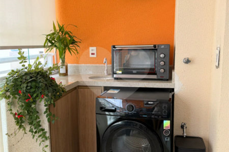 Pronto para Morar Apartamento 1 Dormitório à venda de 47m² com 1 vaga na garagem Condomínio Landing Campo Belo Aceita e estuda Permuta.