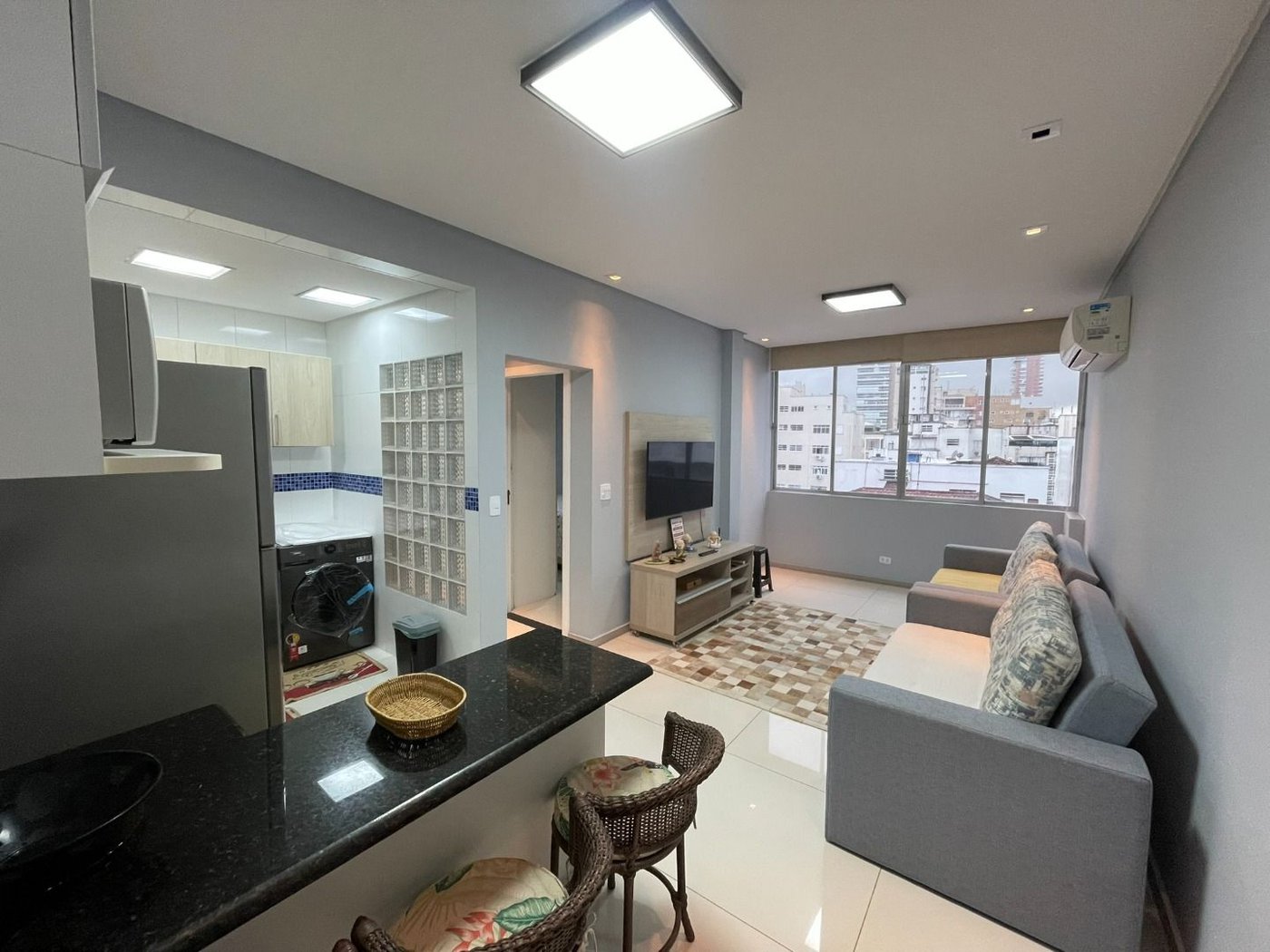 Apartamento com 1 dormitório à venda, 49 m² por R$ 490.000,00 - Gonzaga - Santos/SP