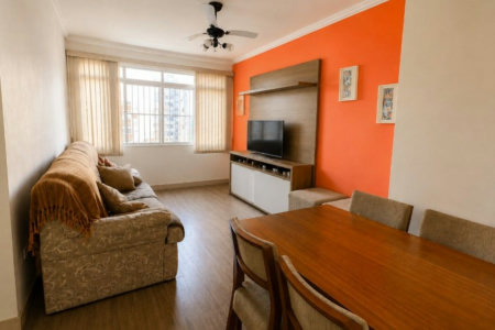 Apartamento com 2 dormitórios à venda, 70 m² por R$ 690.000,00 - Embaré - Santos/SP