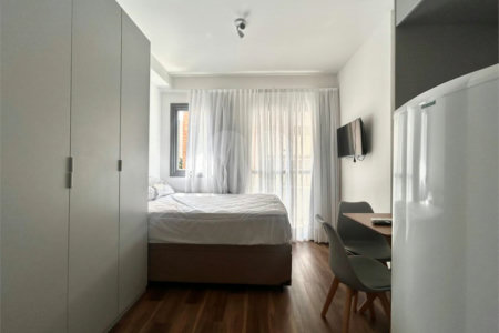 Apartamento à venda com 1 quarto em Brooklin, São Paulo, SP