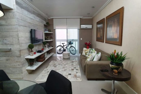 Apartamento com 2 dormitórios à venda, 108 m² por R$ 1.180.000,00 - Gonzaga - Santos/SP