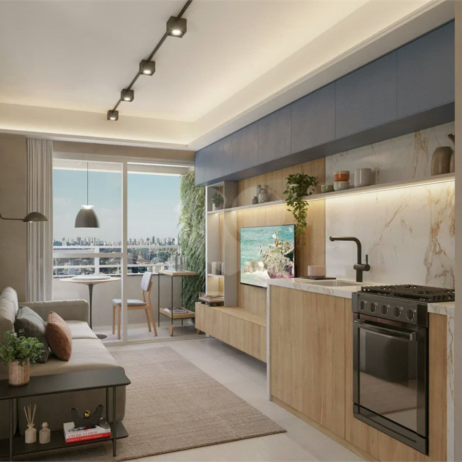 Apartamento à venda no Today Centro – 2 dormitórios, localização privilegiada no coração de São Paulo