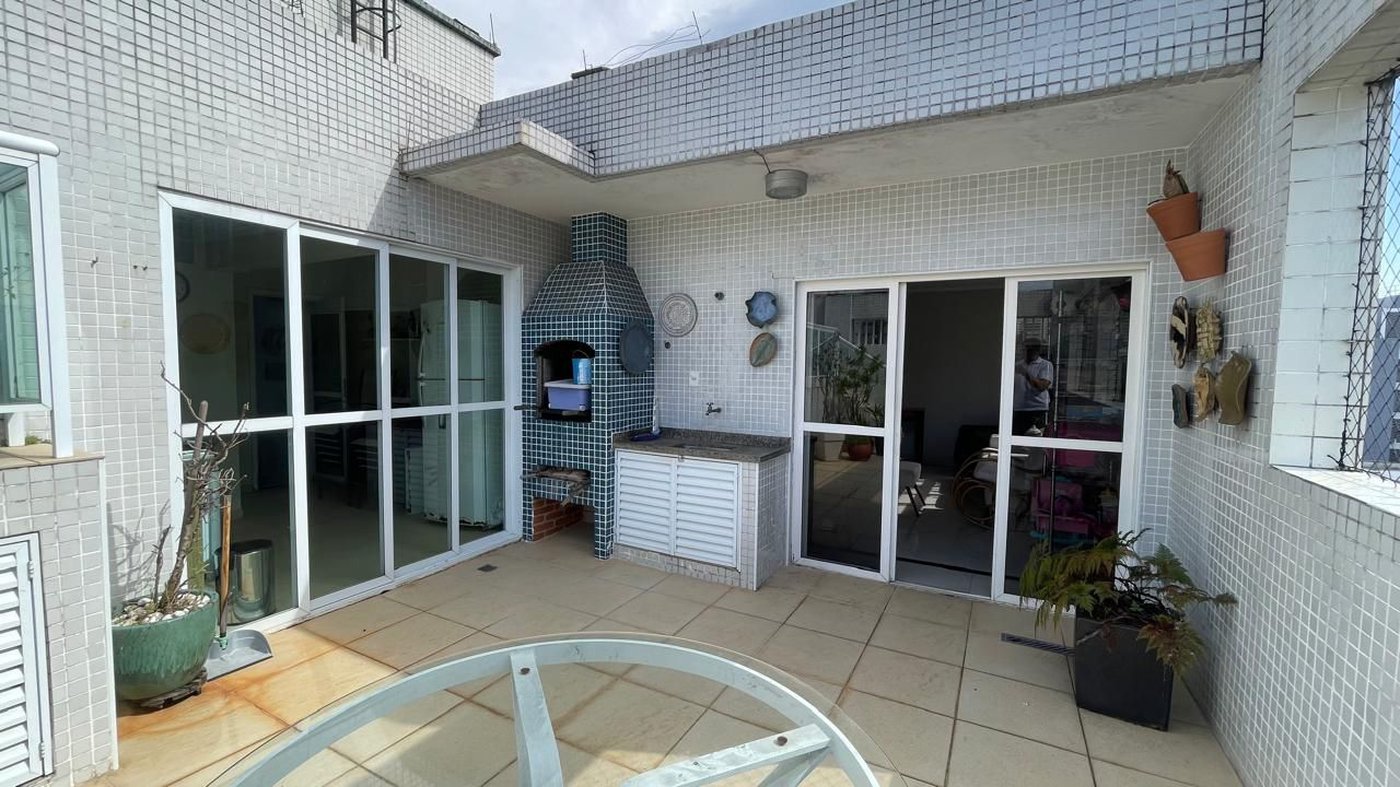 Cobertura com 4 dormitórios, 255 m² - venda por R$ 1.800.000,00 ou aluguel por R$ 16.000,00/mês - Embaré - Santos/SP