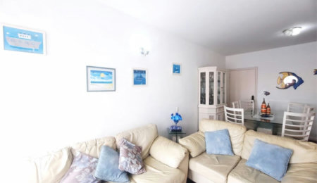 Apartamento com 3 dormitórios, 100 m² - venda por R$ 370.000,00 ou aluguel por R$ 4.441,86 - Loteamento João Batista Julião - Guarujá/SP