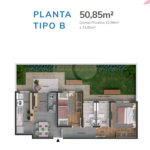 Apartamento à venda com 2 quartos, sendo 1 suíte, em Vila Rica, Sorocaba, SP