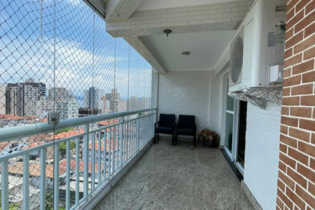 Apartamento com 4 dormitórios à venda, 240 m² por R$ 2.000.000,00 - Ponta da Praia - Santos/SP