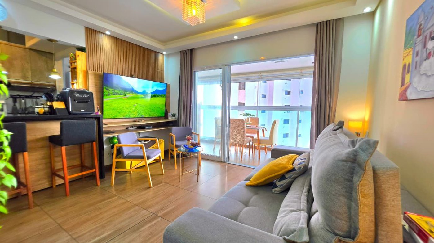 Apartamento com 1 dormitório à venda, 58 m² por R$ 740.000,00 - Ponta da Praia - Santos/SP