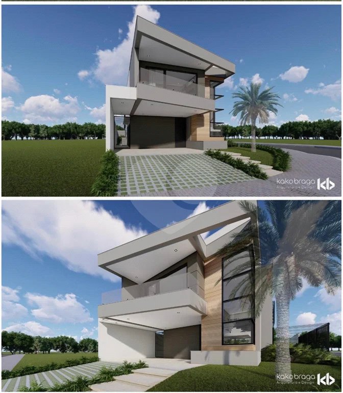 Casa em construção com 3 suítes no Condomínio Damha 2, na cidade de Piracicaba - SP.