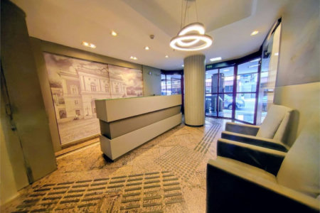 Sala Comercial para locação, Vila Nova, Santos - SA0073.