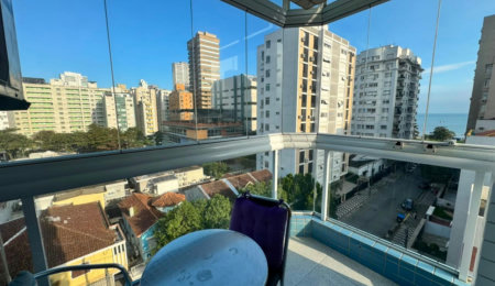 Apartamento com 2 dormitórios à venda, 83 m² por R$ 1.260.000,00 - Aparecida - Santos/SP