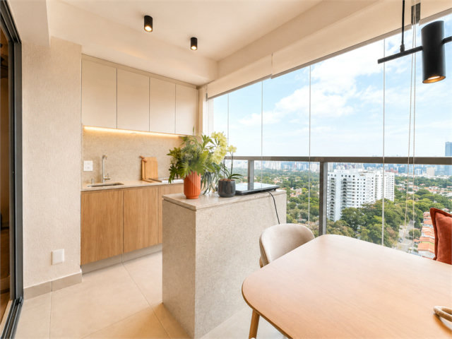 Apartamento à venda com 1 suíte em Santo Amaro, São Paulo, SP