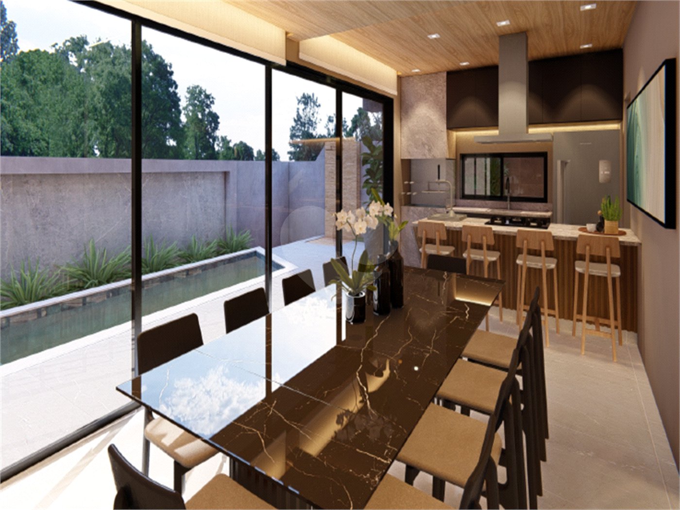 Casa à venda com 3 suítes no condomínio Residencial Terras de Siena, Ribeirão Preto - SP