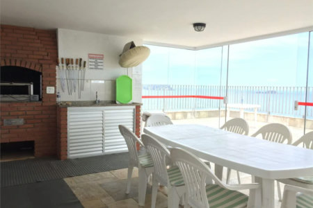 Apartamento à venda com 3 quartos em Pitangueiras, Guarujá, SP