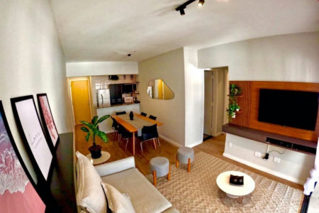 Apartamento com 2 dormitórios à venda, 78 m² por R$ 420.000,00 - Vila Júlia - Guarujá/SP