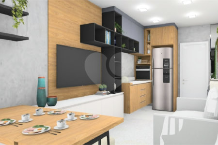 Apartamento à venda com 1 quarto em Butantã, São Paulo, SP