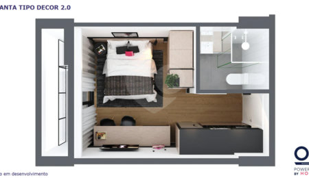 Studio à venda com 1 suíte em Indianópolis, São Paulo, SP