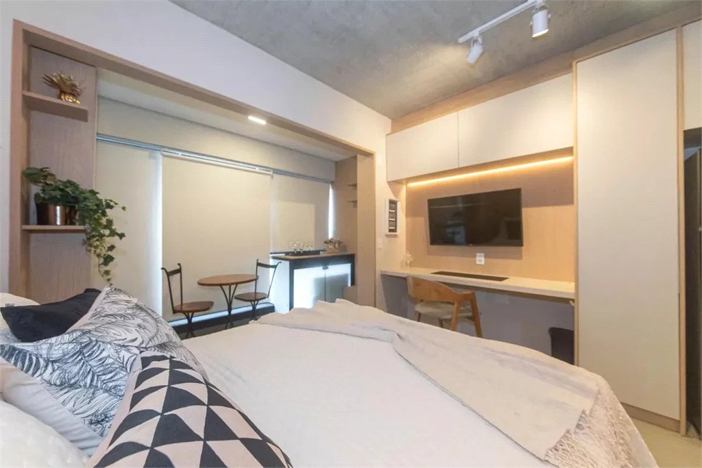 Studio à venda ou para alugar com 1 quarto em Brooklin Paulista, São Paulo, SP