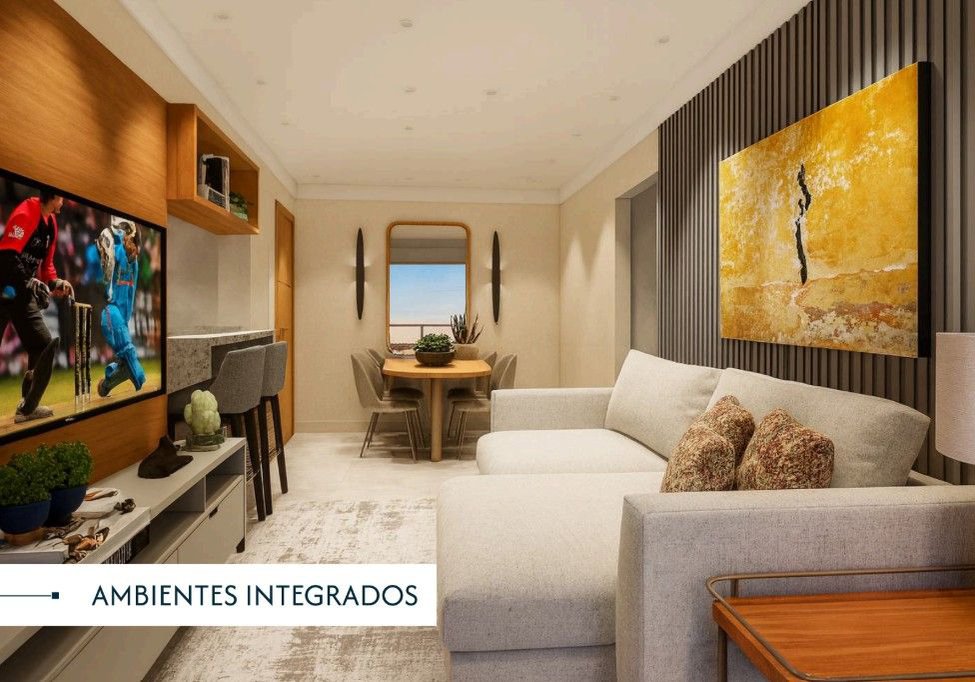 Apartamento com 3 dormitórios à venda, 86 m² por R$ 1.453.621,63 - Ponta da Praia - Santos/SP