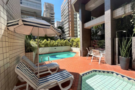 Apartamento Residencial à venda, Gonzaga, Santos - AP0854.