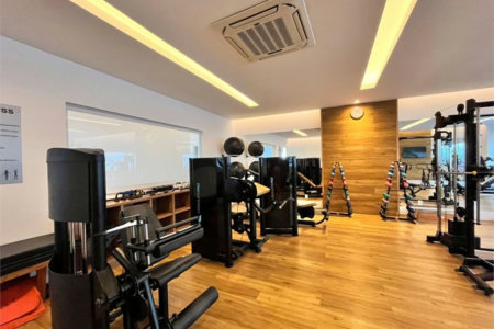 Apartamento com 1 quarto com hidromassagem e vista para o mar à venda em Aparecida - SP