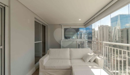 Apartamento para alugar com 1 suíte em Vila Nova Conceição, São Paulo, SP