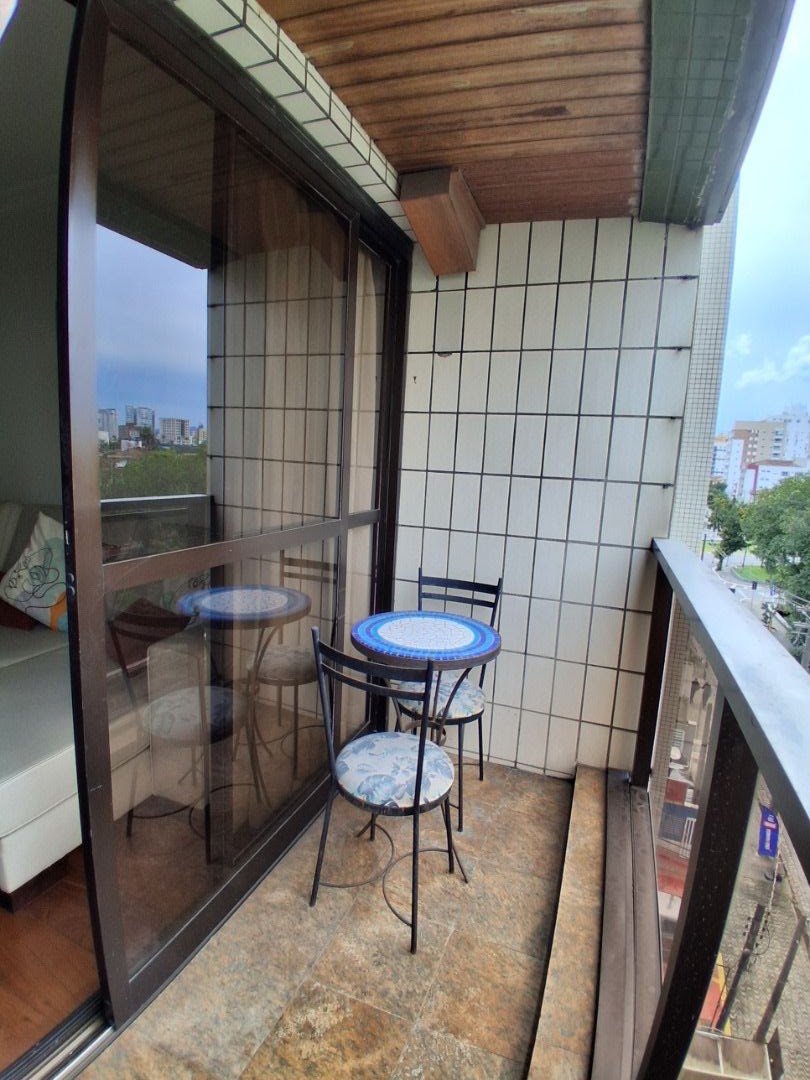 Apartamento com 3 dormitórios para alugar, 135 m² por R$ 6.500,00/mês - Pompéia - Santos/SP