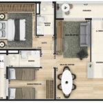 Apartamento à venda com 2 quartos, sendo 1 suíte,  em Jardim São Carlos, Sorocaba, SP