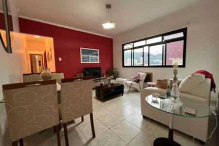 Apartamento com 2 dormitórios à venda, 84 m² por R$ 560.000,00 - Campo Grande - Santos/SP