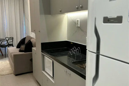 Apartamento à venda ou para alugar com 1 quarto em Pinheiros, São Paulo, SP