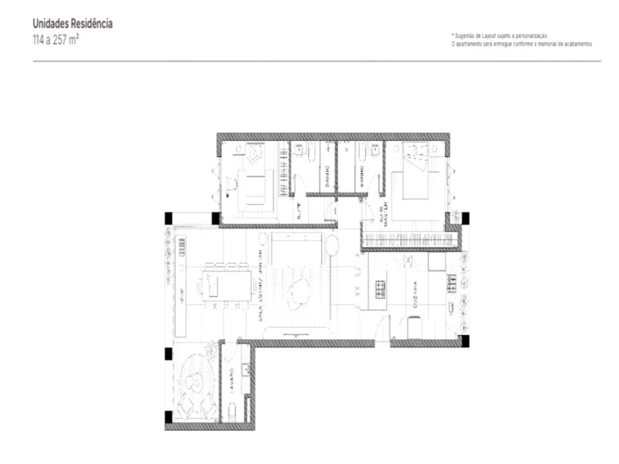 Apartamento à venda com 1 suíte em Jardim das Bandeiras, São Paulo, SP