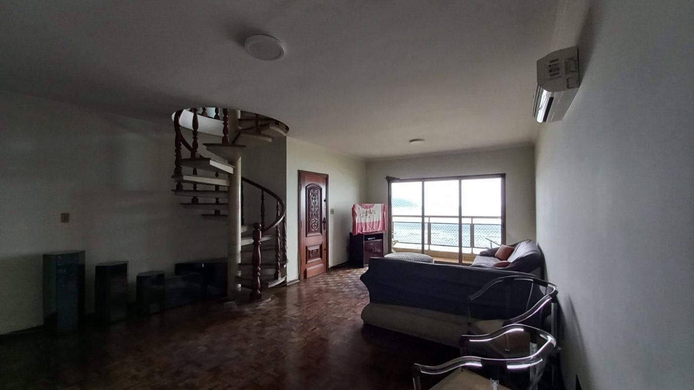 Cobertura com 4 dormitórios à venda, 380 m² por R$ 4.999.999,00 - Gonzaga - Santos/SP