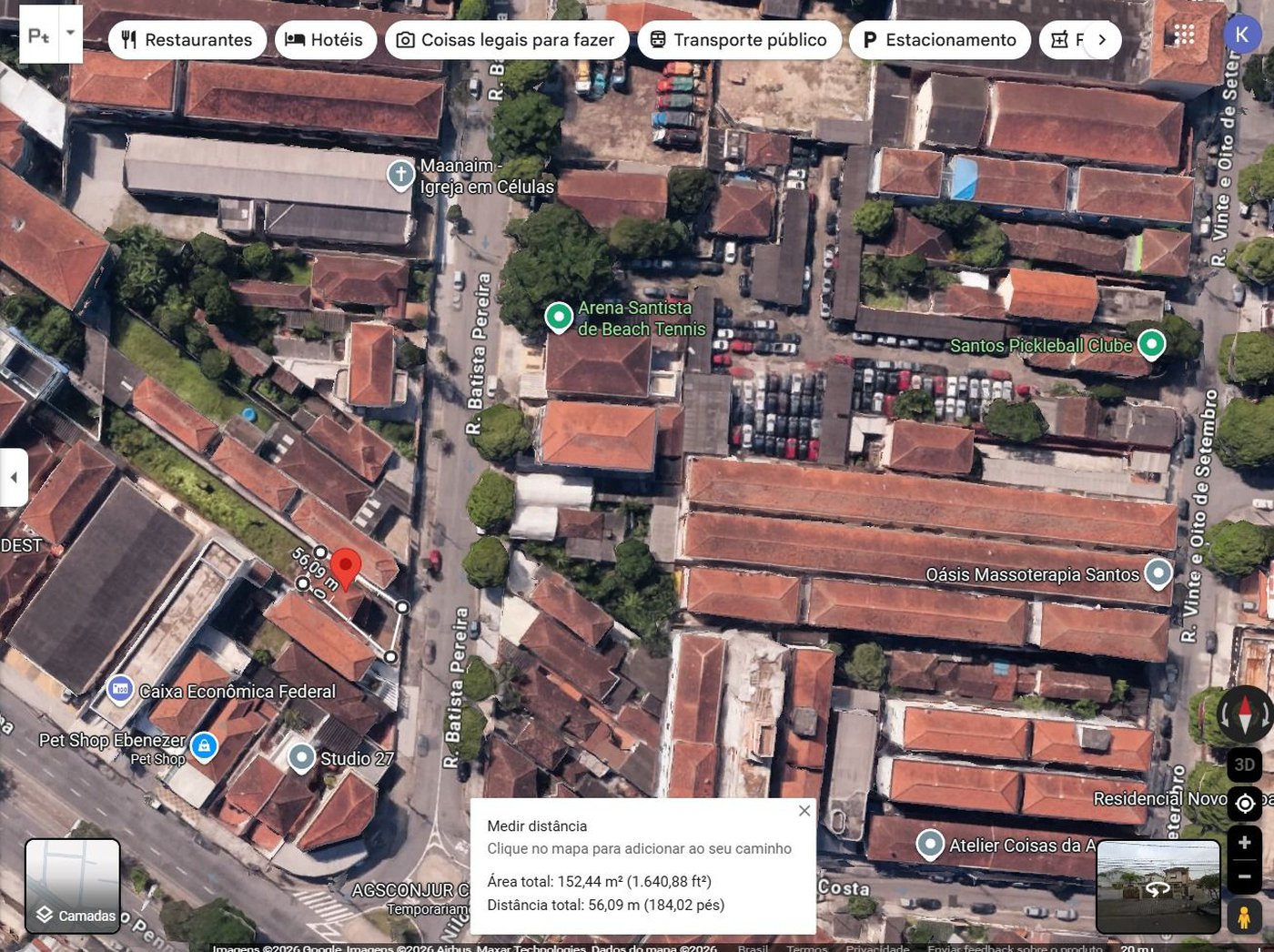 Terreno à venda, 692 m² por R$ 1.700.000,00 - Macuco - Santos/SP