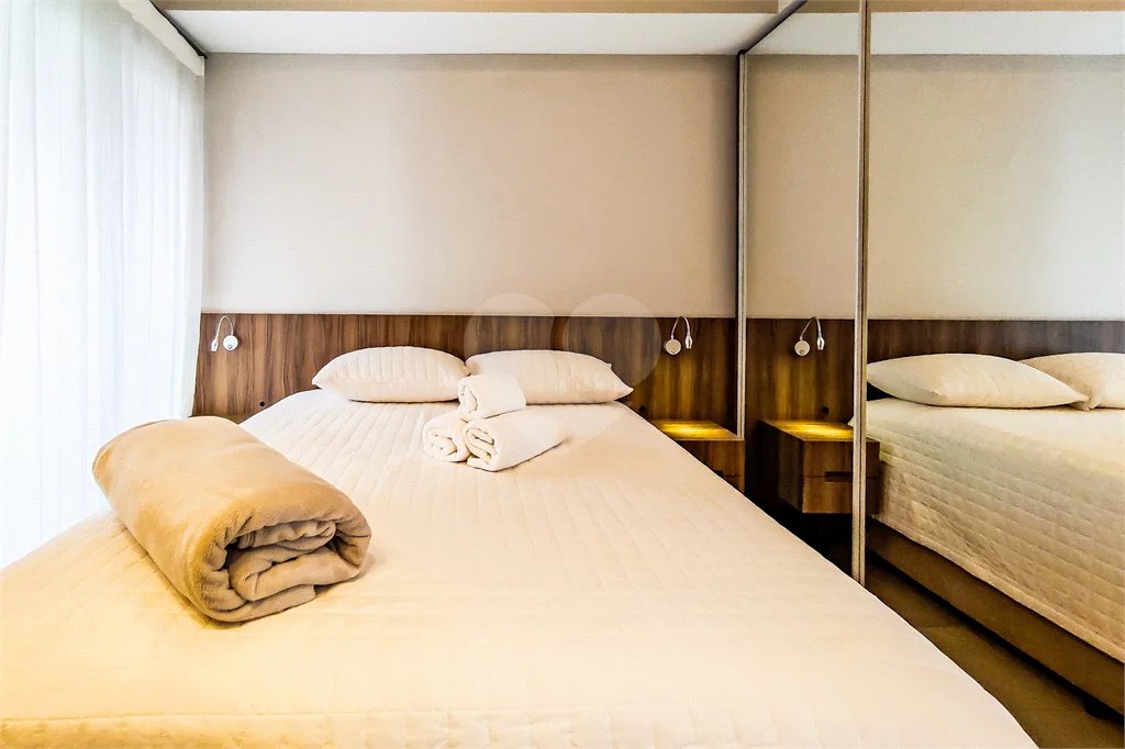 Apartamento totalmente mobiliado com ar-condicionado localizado no coração do Brooklin!!!