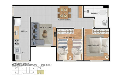 Casa à venda com 2 quartos no condomínio Residencial Caxangá 2, Suzano - SP