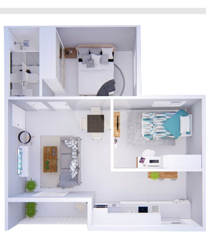 Apartamento à venda com 2 quartos em Vila Lúcia, São Paulo, SP