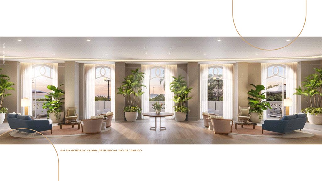 Apartamento à venda com 2 suítes em Glória, Rio de Janeiro, RJ