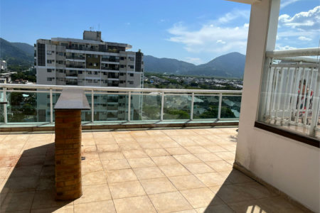 Cobertura à venda com 2 quartos, sendo 1 suíte, em Recreio dos Bandeirantes, Rio de Janeiro, RJ