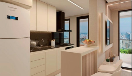 Apartamento à venda, 84 m² por R$ 1.377.600,00 - Boqueirão - Santos/SP