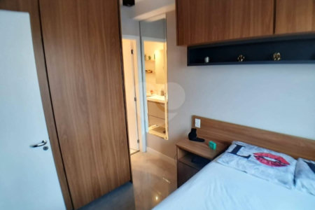 Apartamento à venda no Brás, 1 suíte, garagem