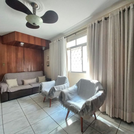 Belíssimo Apartamento de Frente, 3 Quartos, com Garagem Fechada, à Venda no Marapé – Santos/SP