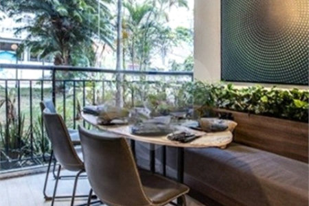 Apartamento à venda com 1 quarto em Campo Belo, São Paulo, SP